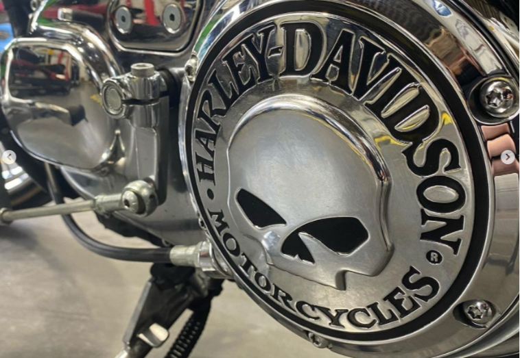 Harley Davidson Custom Customer Motorcycle Bike Nuts Motorcycle & Scooter Mot Service Centre London
